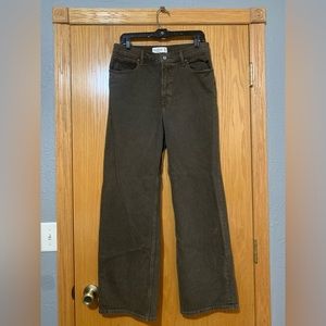 A&F 29R 90’s relaxed high rise brown